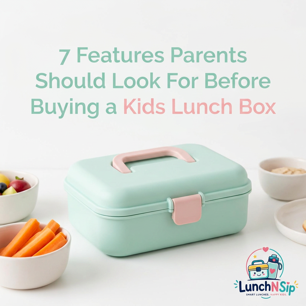 7 Features Parents Should Look for Before Buying a Kids Lunch Box