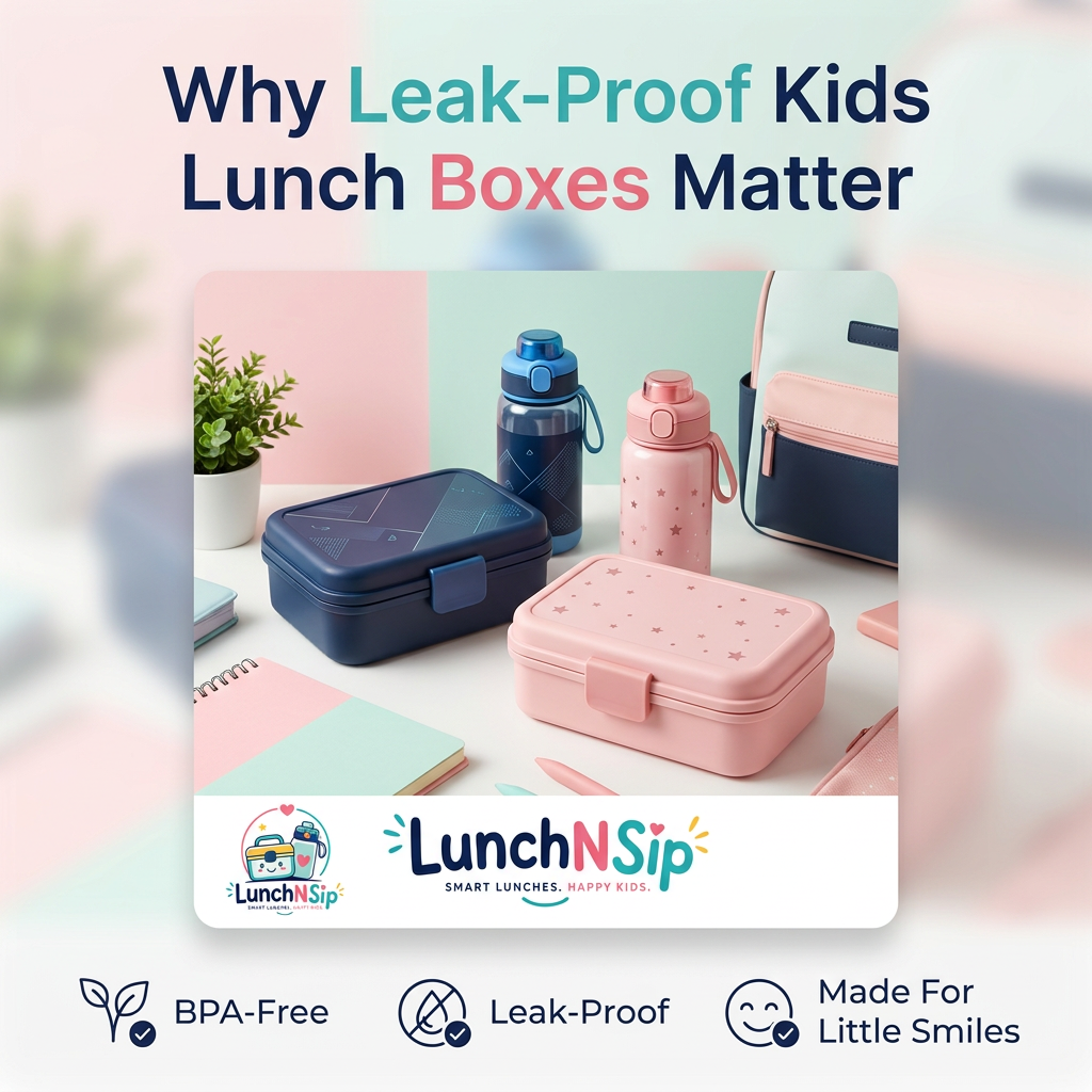 Why Leak-Proof Kids Lunch Boxes Matter for School in Pakistan