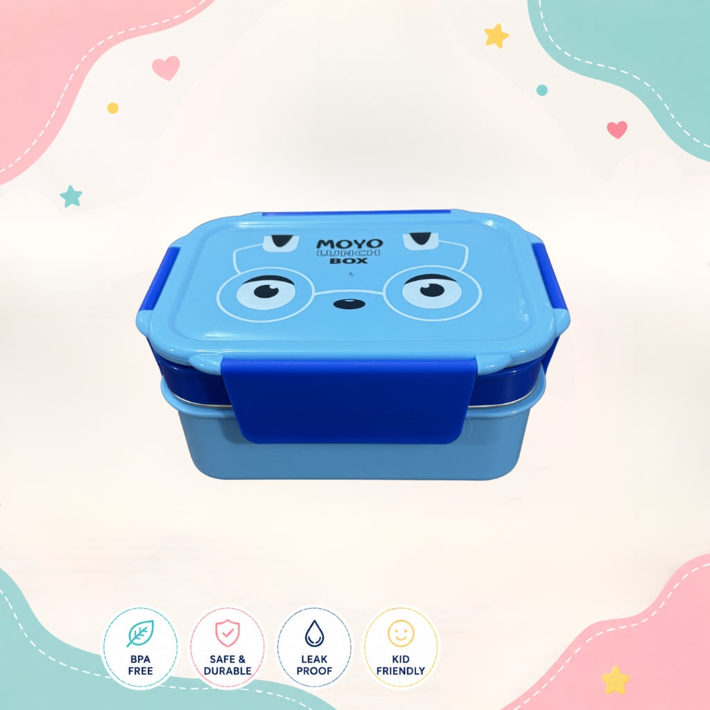 LunchNSip Moyo lunch box front view