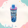 Front view of Frozen Princess Kids Water Bottle by LunchNSip