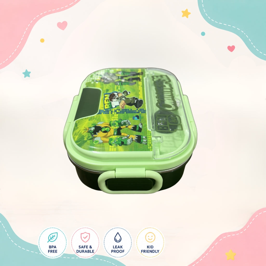 Top compartments Ben 10 lunch box