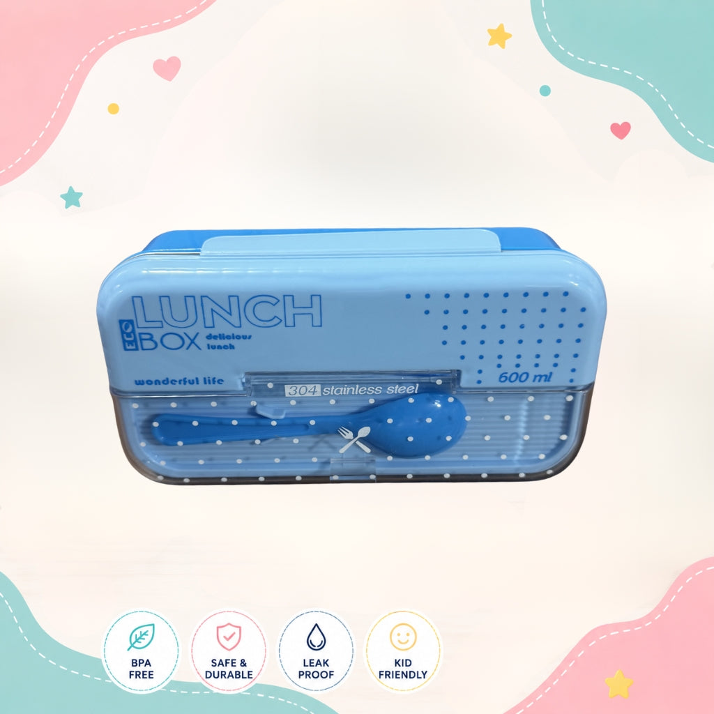 Secure locking system eco lunch box detail