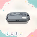 Tavro Kids Premium Lunch Box front view single compartment food grade plastic tiffin box for school kids BPA free durable lunch container