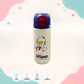 Front view of Ultraman Insulated Stainless Steel Kids Water Bottle by LunchNSip